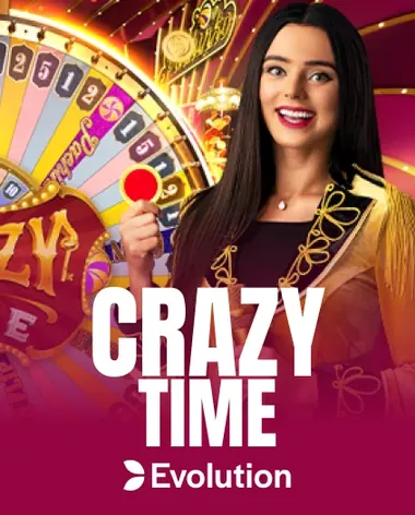 Crazy Time live game show at Vegas Now